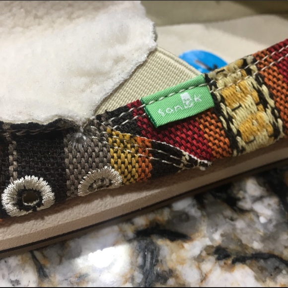 Sanuk Women's Shoes - Donna Sherpa Blanket - - Picture 2 of 4